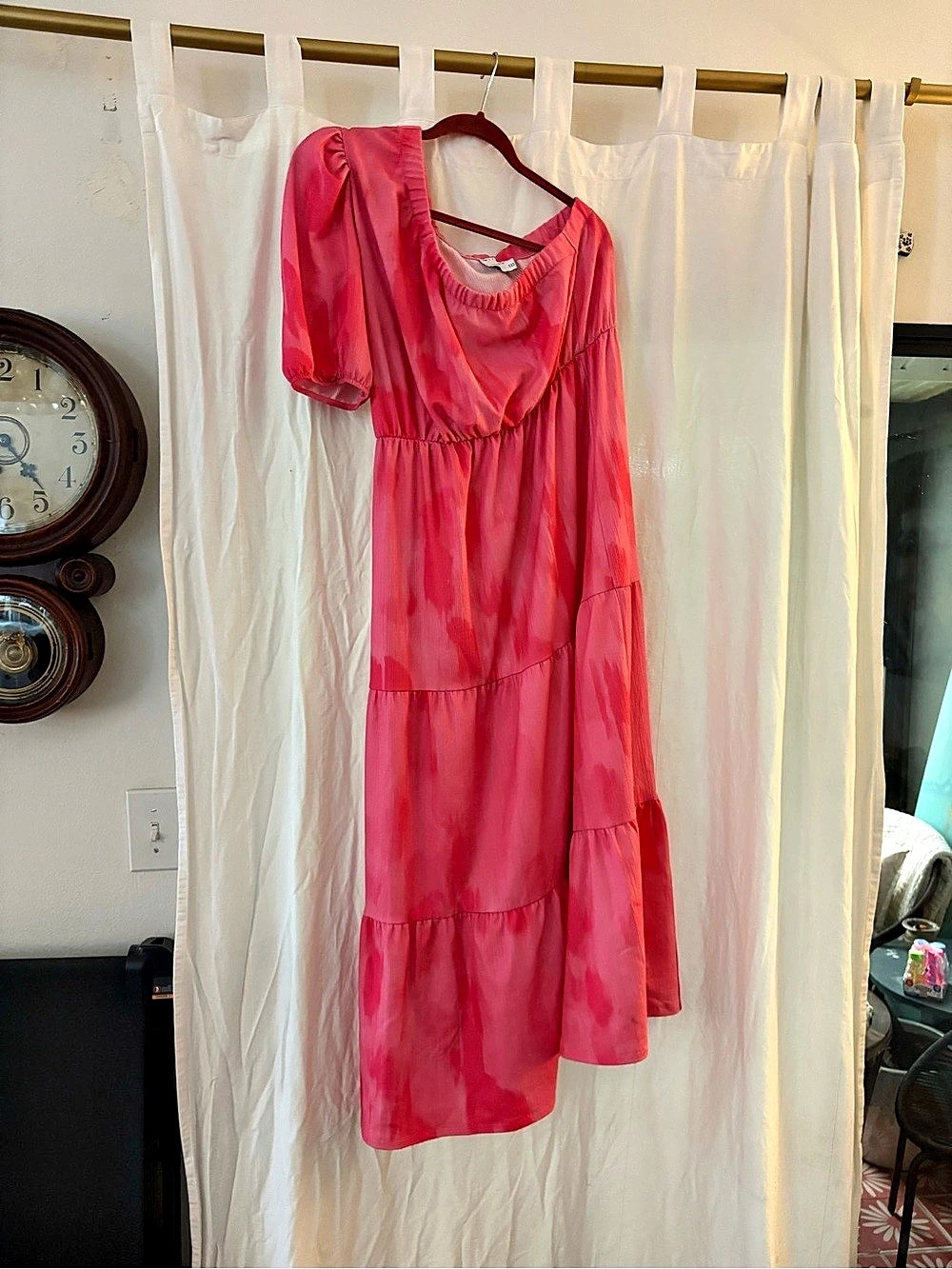 ASOS DESIGN Pink Maxi Dress BELT IS MISSING